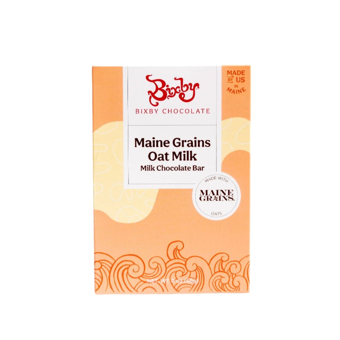 Organic Maine Grains Oat Milk Chocolate Bar (Vegan)