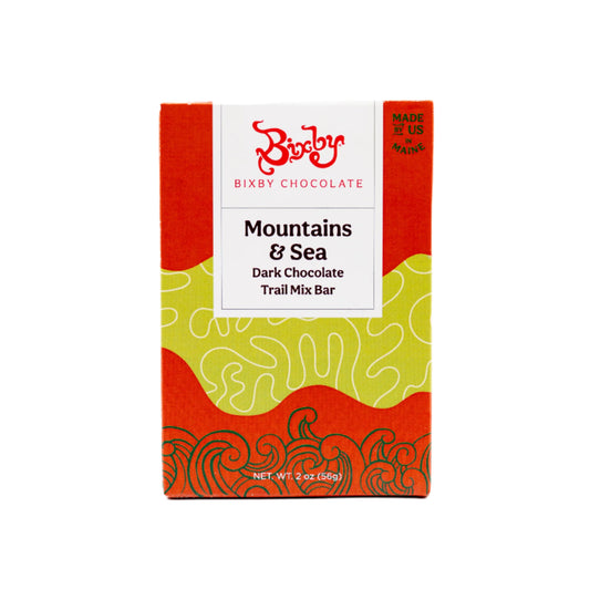Mountains + Sea Trail Mix 70% Dark Chocolate Bar