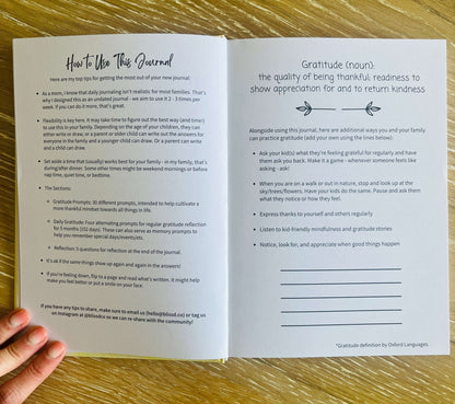 Bliss'd Co We're So Grateful: A Family Journal