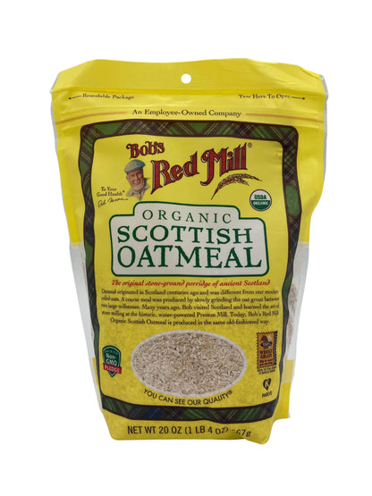Oatmeal, Scottish, Organic, Bob's Red Mill