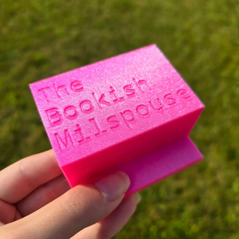 Book Aligner Pro, 4-in-1 Bookshelf Tool (The Bookish Milspouse and Regular Versions)