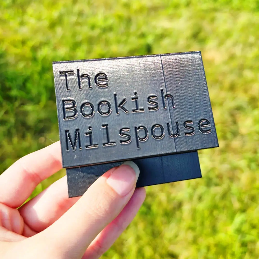 Book Aligner Pro, 4-in-1 Bookshelf Tool (The Bookish Milspouse and Regular Versions)