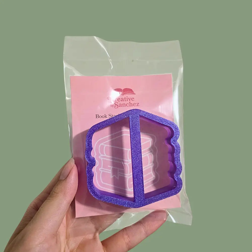 Book Stack Cookie Cutter