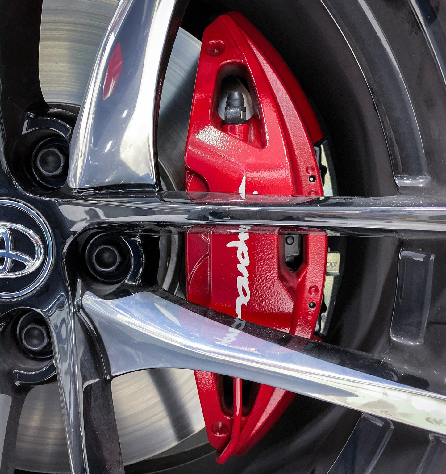 Brake Caliper Stickers (High Temp) - 2020+ Supra