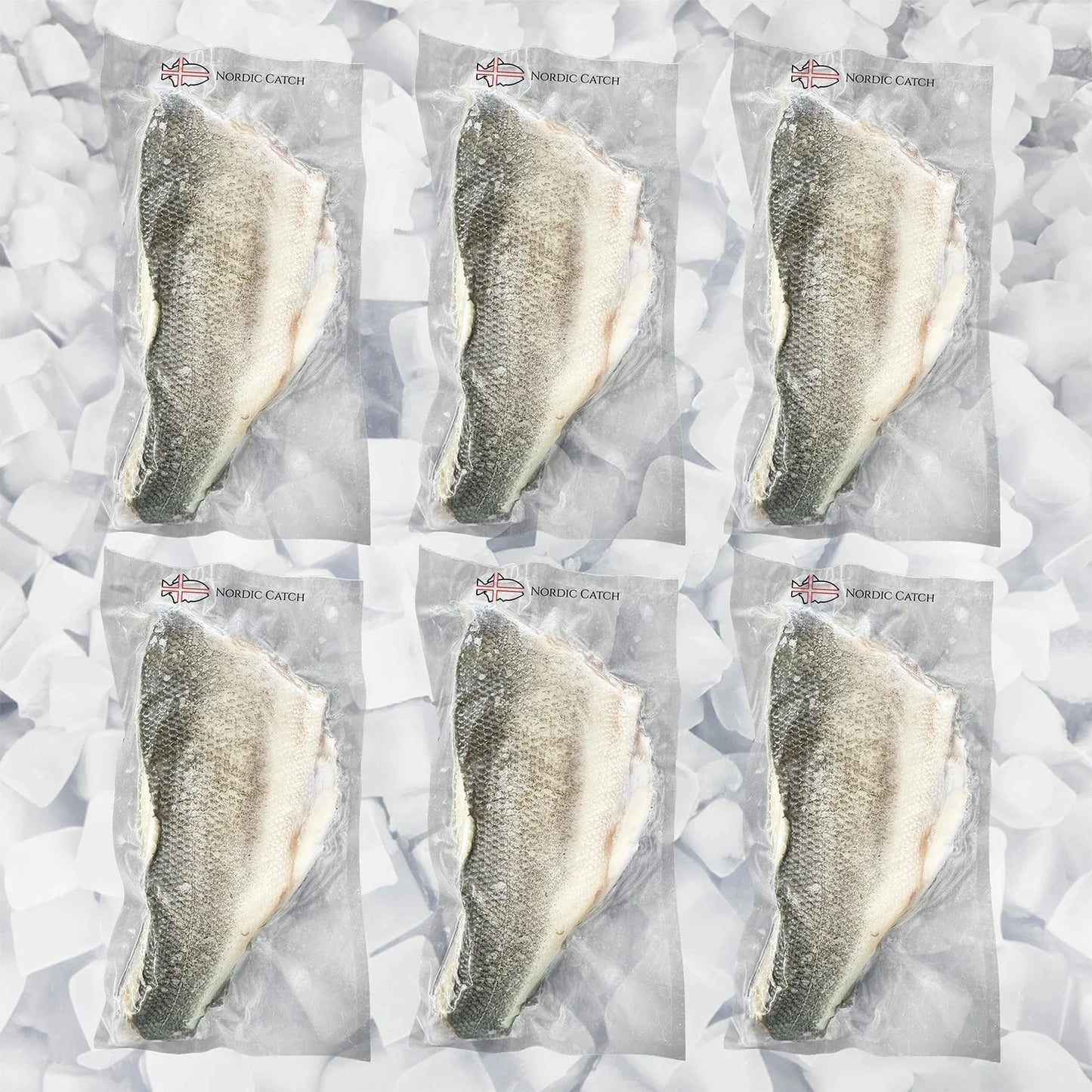 Branzino Fillet 2 x Portions per Pack, Skin On (Bulk Case)