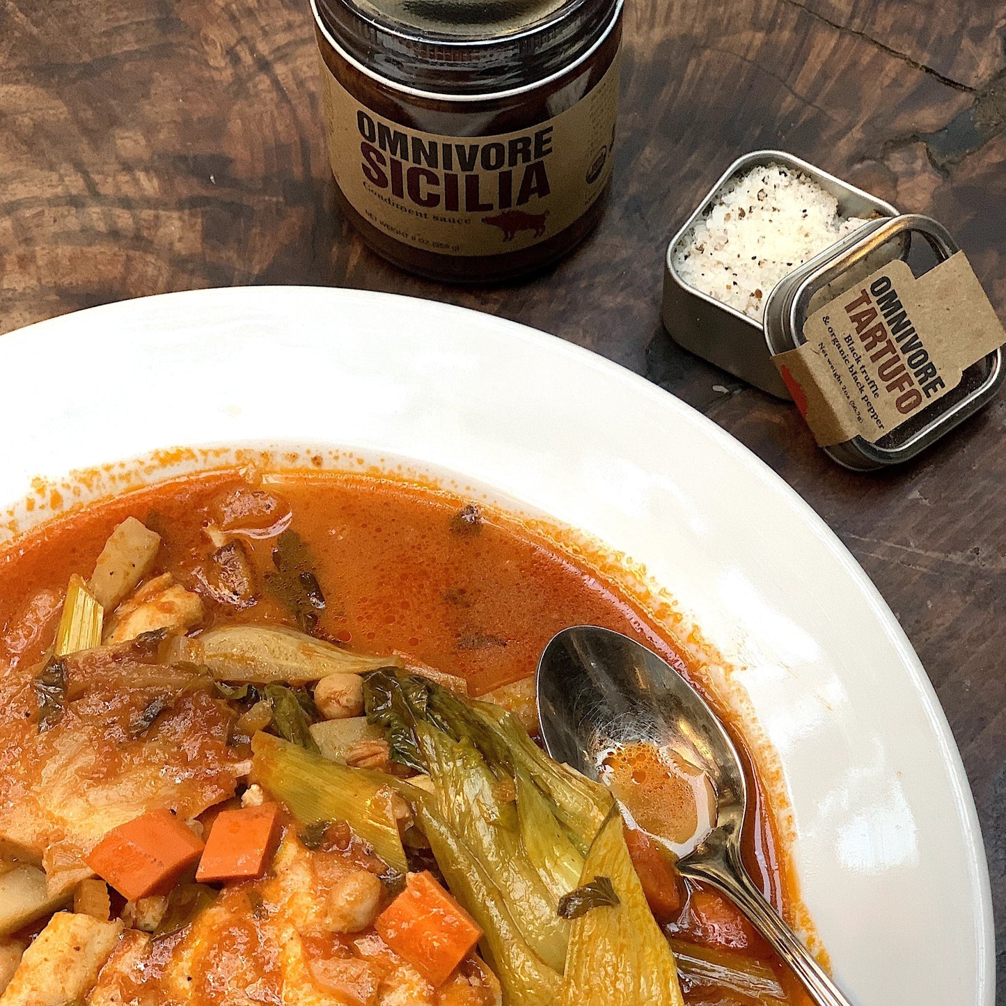 Omnivore Tartufo Salt 2 oz. Tin - 6 Tins x 2 oz case