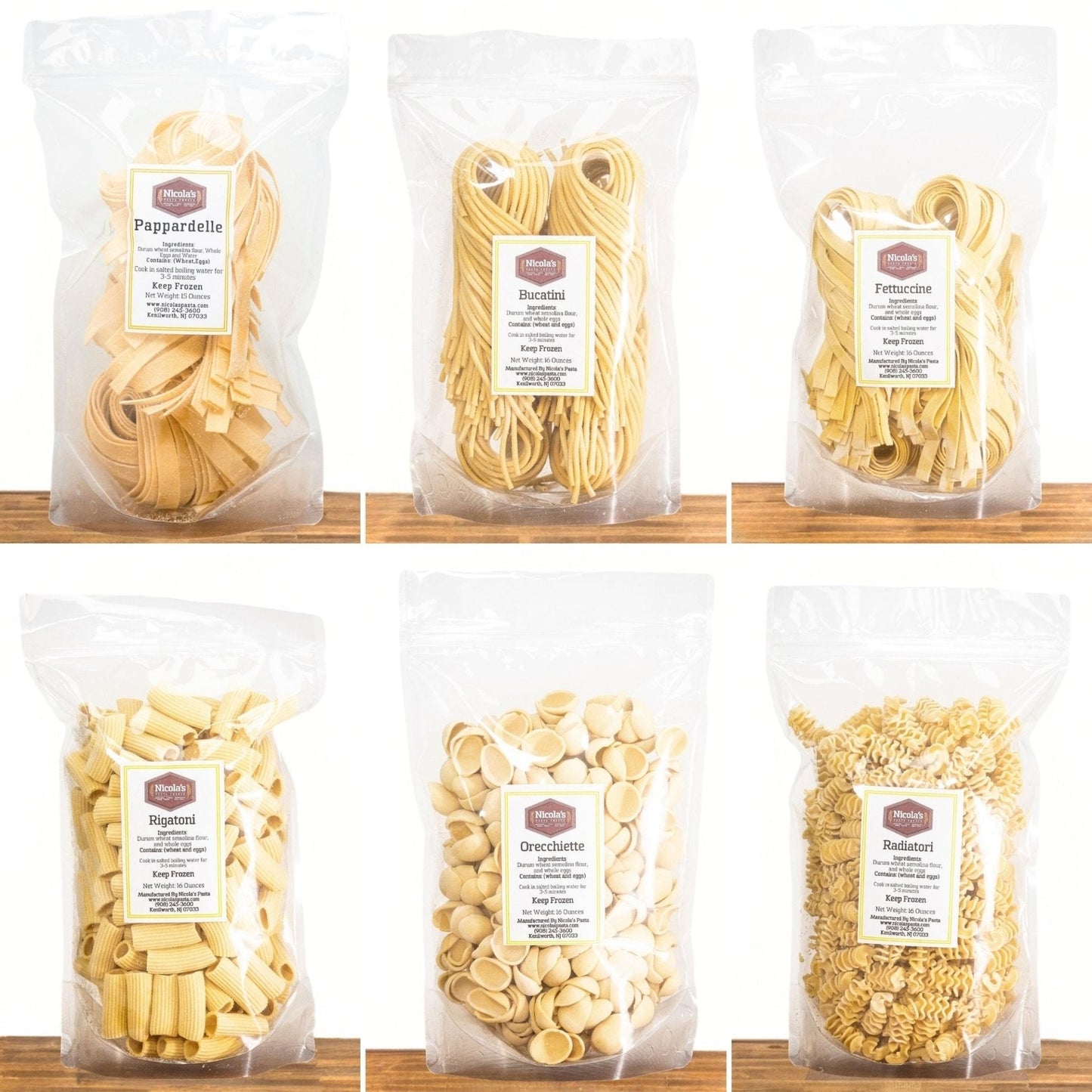 Bronze Die Fresh Pasta Bundle