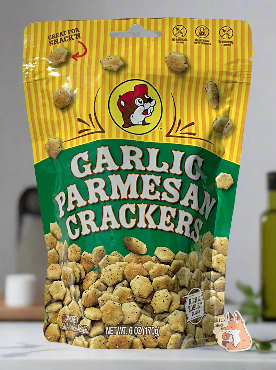 Buc-ee's Garlic Parmesan Crackers
