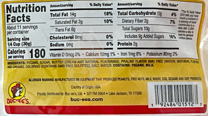 Buc-ee's Praline Pecans