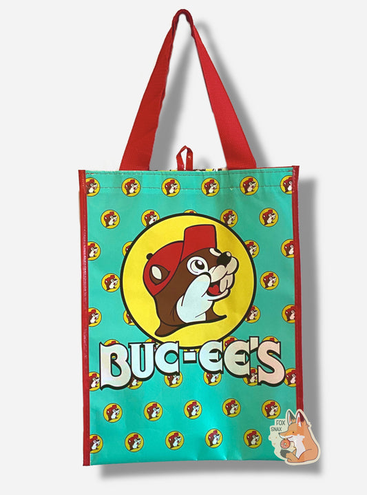 Buc-ee's Turquoise Reusable Tote