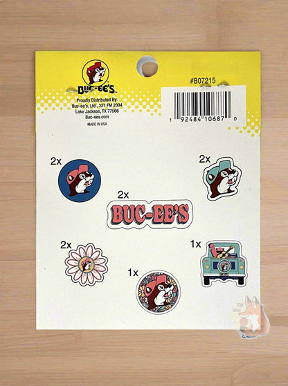 Buc-ee's Sticker Pack