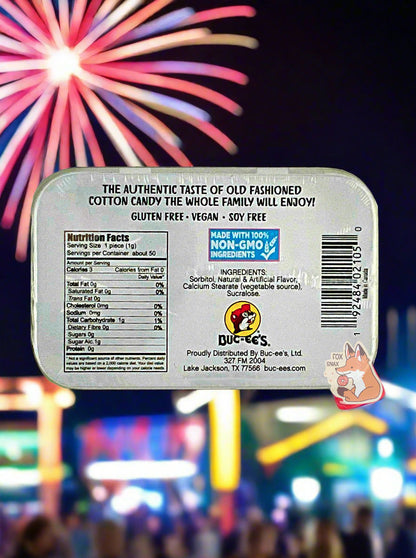Buc-ee's Cotton Candy Mints
