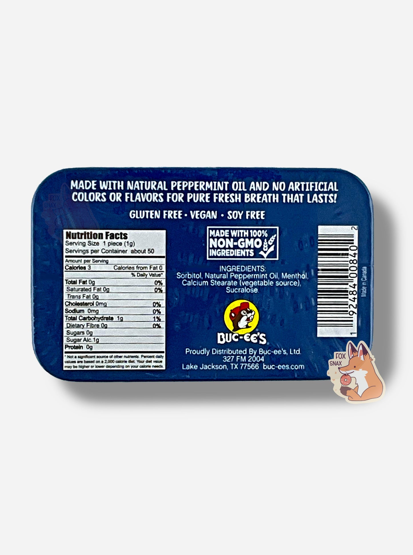 Buc-ee's Peppermint Mints