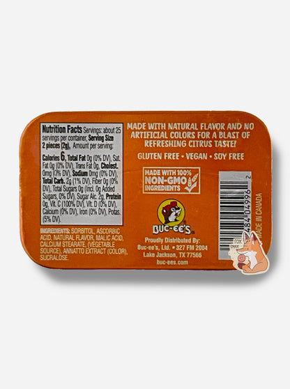 Buc-ee's Orange Blast Sours