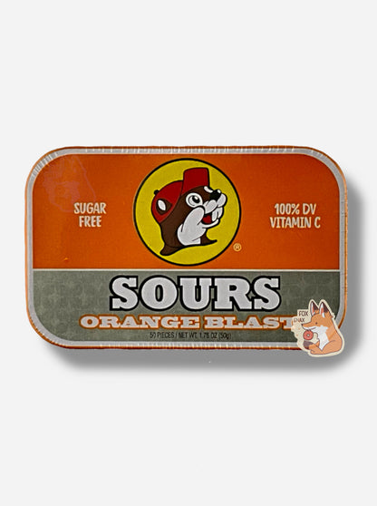 Buc-ee's Orange Blast Sours