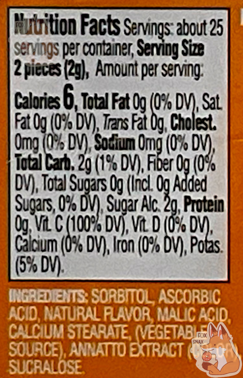 Buc-ee's Orange Blast Sours