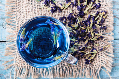 Plum Deluxe Tea Butterfly Pea Flowers