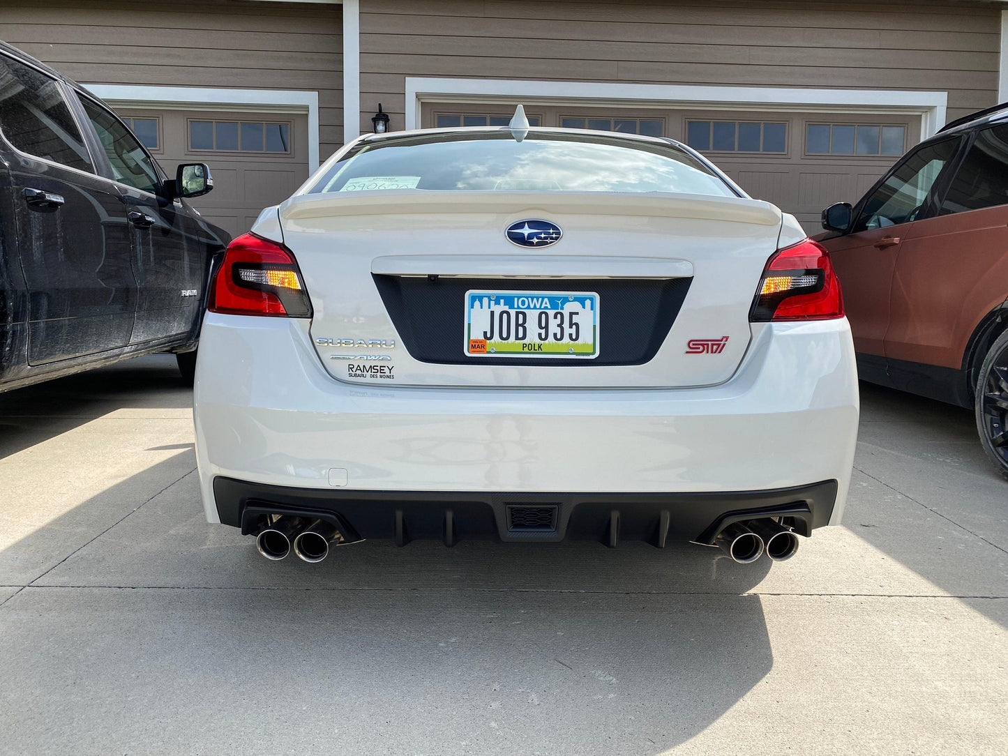 C-Cut Tail Light Overlays - 2015-2020 Subaru WRX / STI