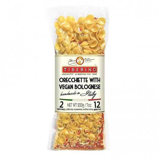 Tiberino - Orecchiette Pasta w/ Vegan Bolognese (7OZ)