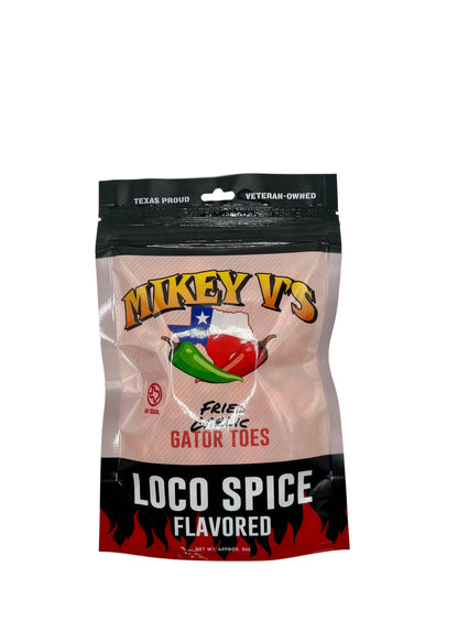 Gator Toes (Deep Fried Garlic) - Loco Spice: 3oz