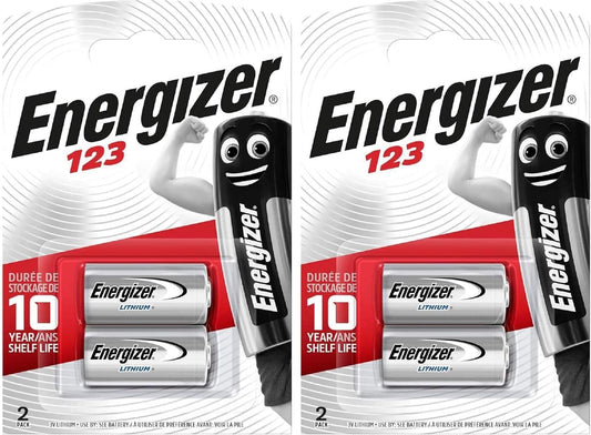 EL123APB-2 3-Volt Lithium Photo Battery (2-Count) (Pack of 2)