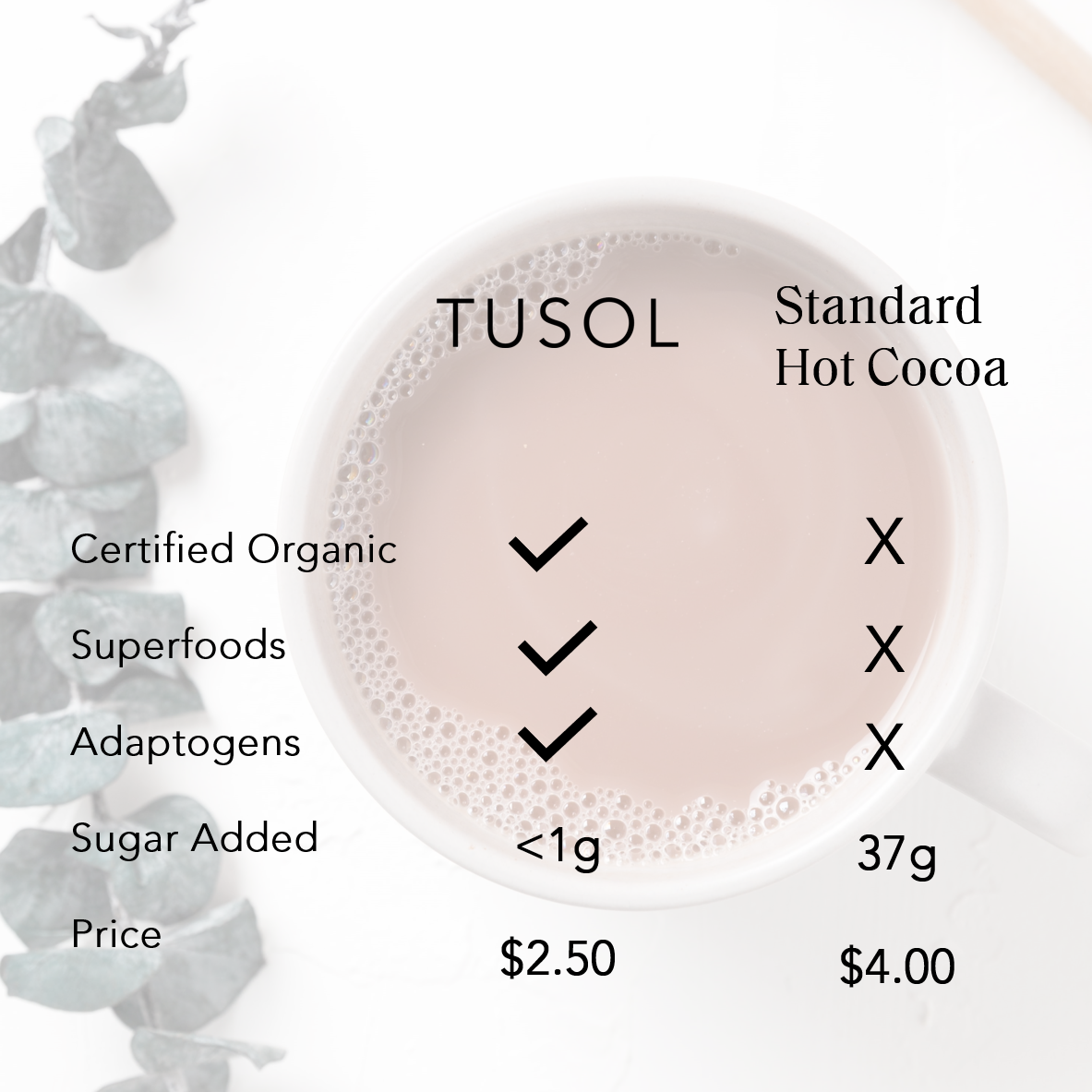 TUSOL Wellness TUSOL Organic Latte Kit