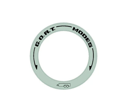 Drive Mode to GOAT Mode Dial Ring Overlay - 2024+ Ranger