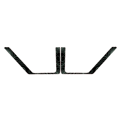 Topo Front Door Net Trim Overlay Kit (Printed Series) - 2021+ Bronco