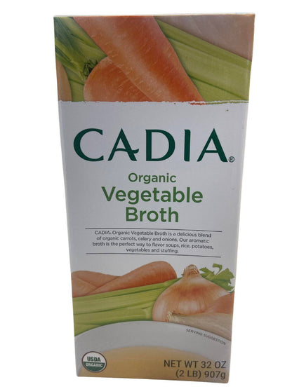 Vegetable Broth, Organic, Cadia