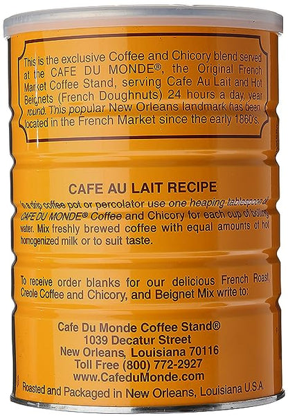 Cafe Du Monde Coffee Chicory, 15 Ounce Ground
