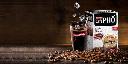 Cafe Pho Black Coffee , Bag of 18 Sachets