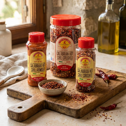 TuttoCalabria Hot Calabrian Chili Powder Shaker (3.88 oz)