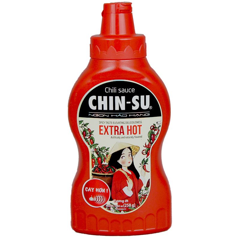 Chinsu Vietnamese Hot Sauce, Sweet Sriracha Chili Sauce, Extra Hot 8.82 Oz