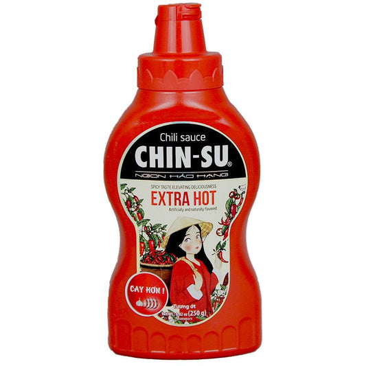 Chinsu Vietnamese Hot Sauce, Sweet Sriracha Chili Sauce, Extra Hot 8.82 Oz