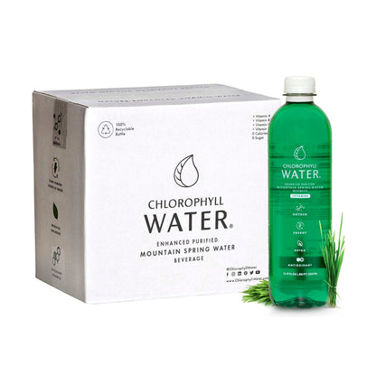 Chlorophyll Water® | Purified Mountain Spring Water with Essential Vitamins by Chlorophyll Water