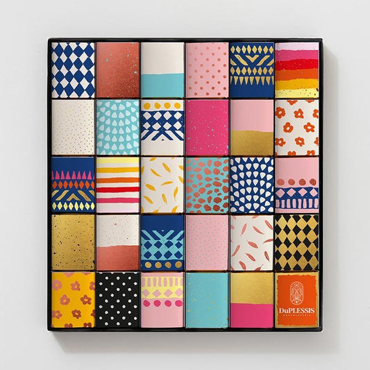 Chocolaterie DuPLESSIS - 'Pretty Motifs' Chocolate Box (30CT)