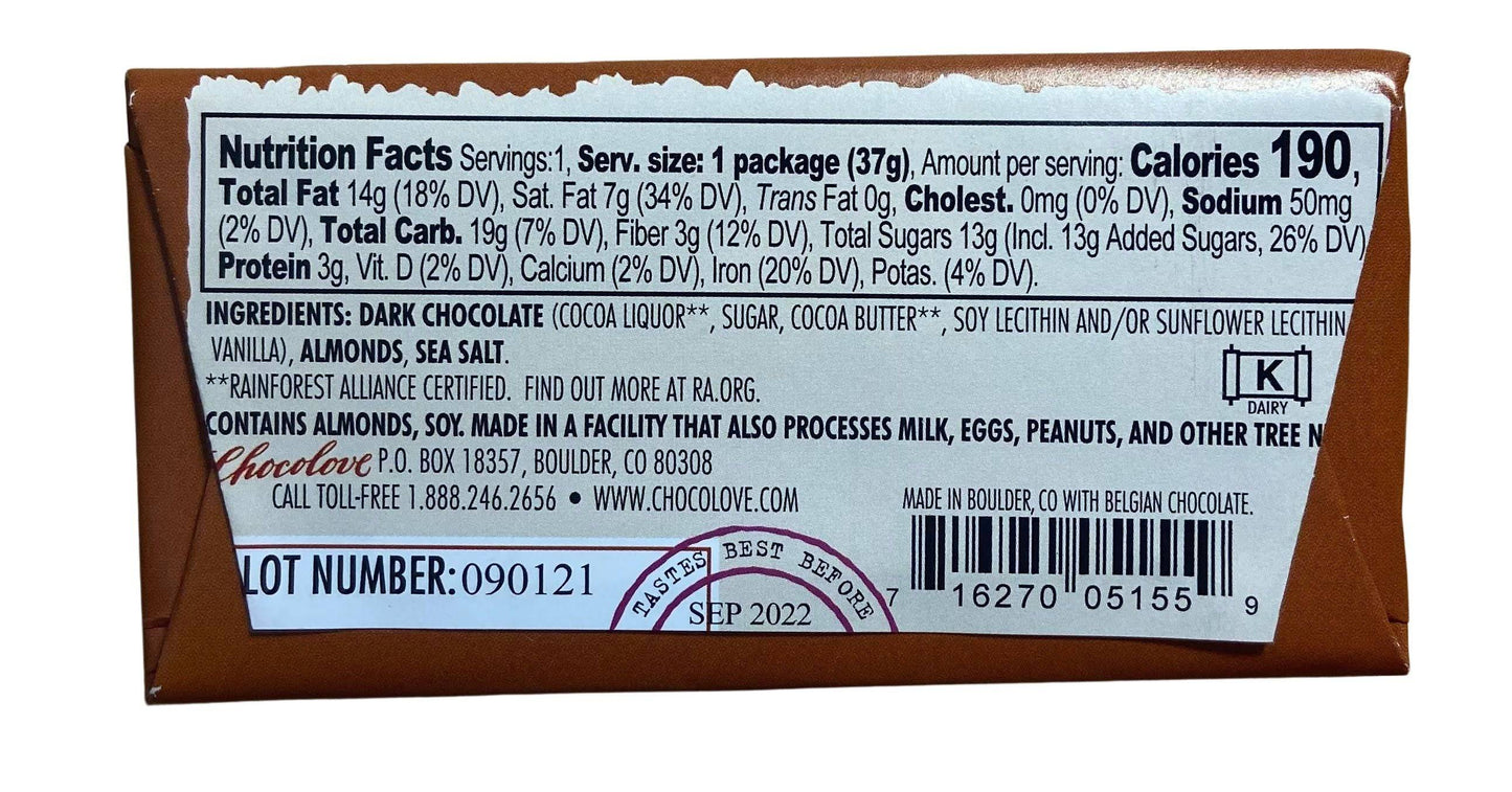 Chocolate Bars, Dark, Chocolove