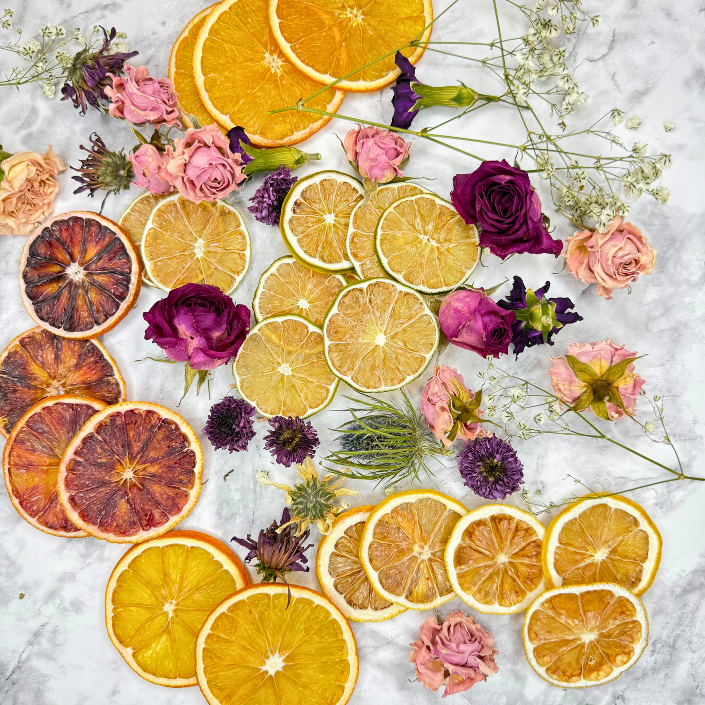 Dehydrated Citrus Mix | Dried Lemon, Lime, Orange & Blood Orange