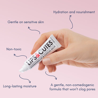 CLEARSTEM Skincare LIPS&CUTES™ Acne-Safe Lip & Cuticle Treatment