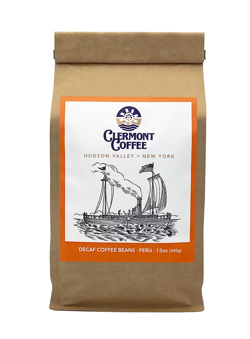 Clermont Coffee Decaffeinated Peru bag - 12oz (340g)