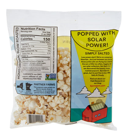 Bjorn Qorn Mix Popcorn Bags - 15-Pack x 1oz Bag case