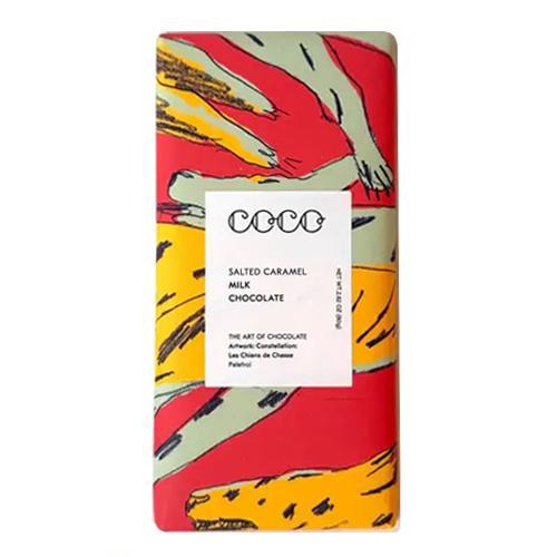 COCO Chocolatier - 'Salted Caramel' Milk Chocolate (80G)