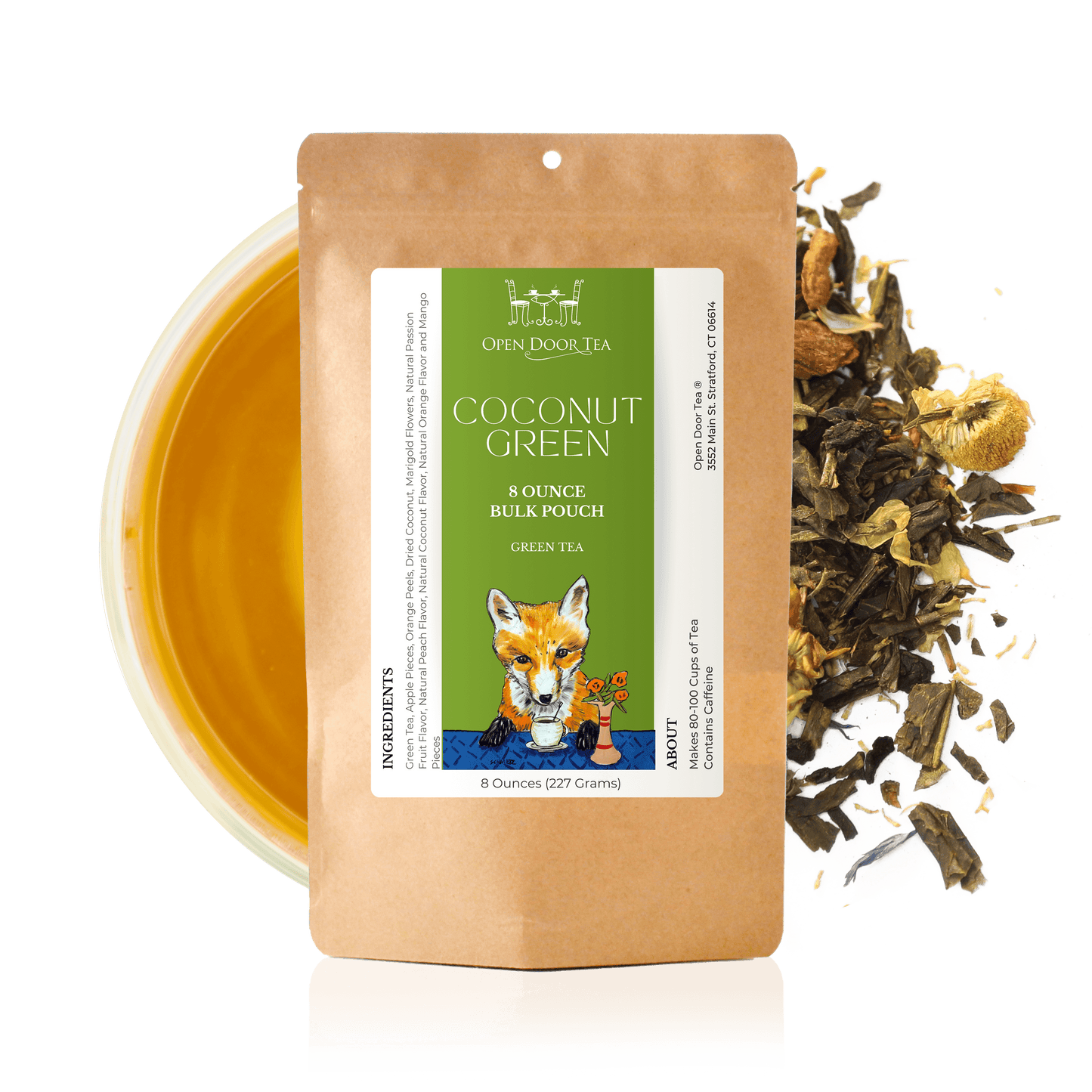 Open Door Tea Coconut Green