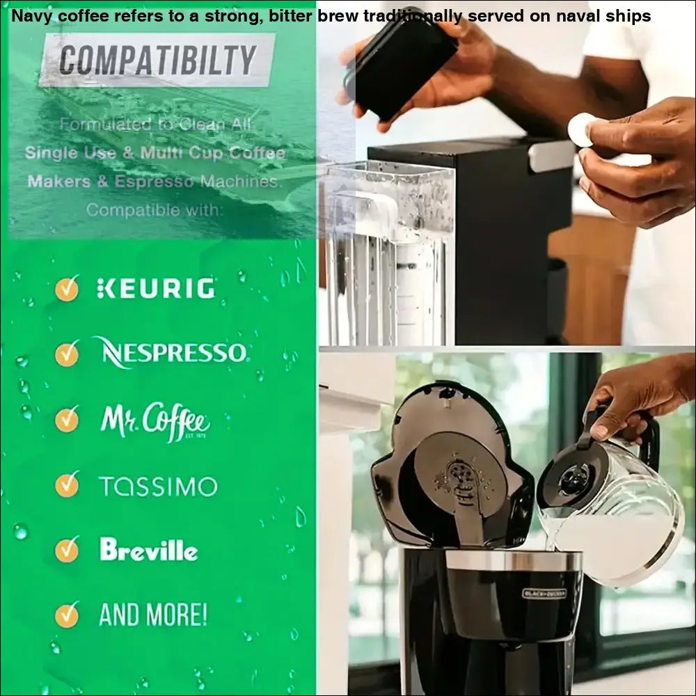 Coffee Machine Descaling and Deep Cleaning Tablets