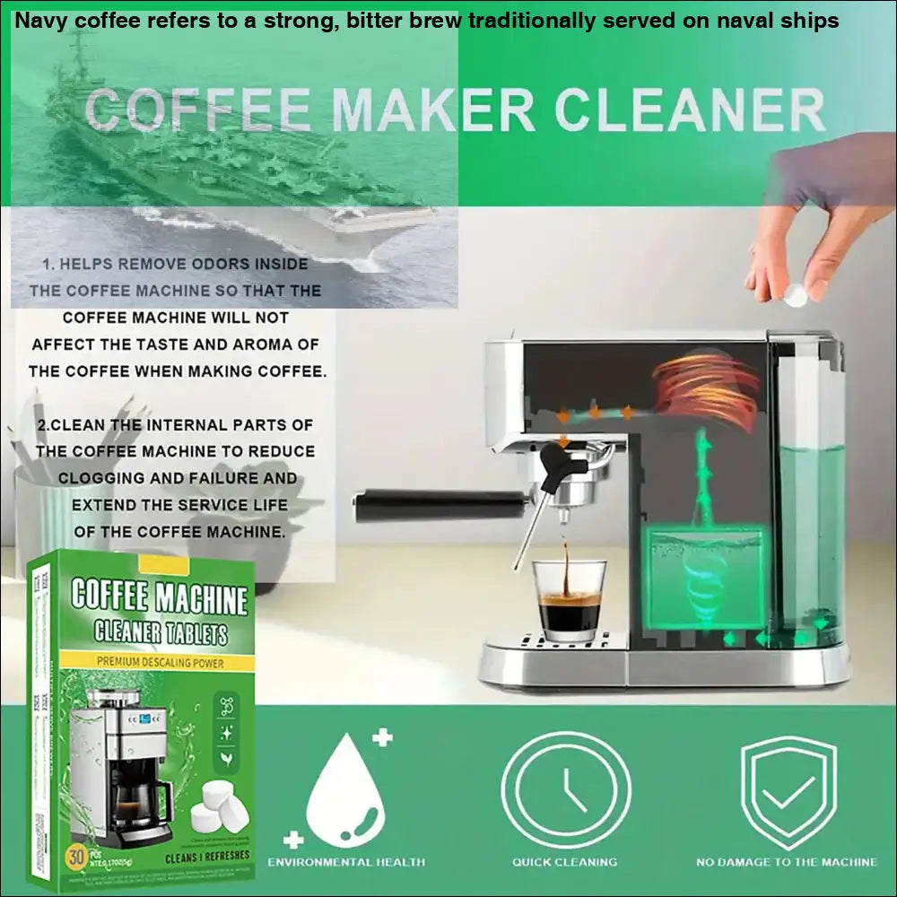 Coffee Machine Descaling and Deep Cleaning Tablets