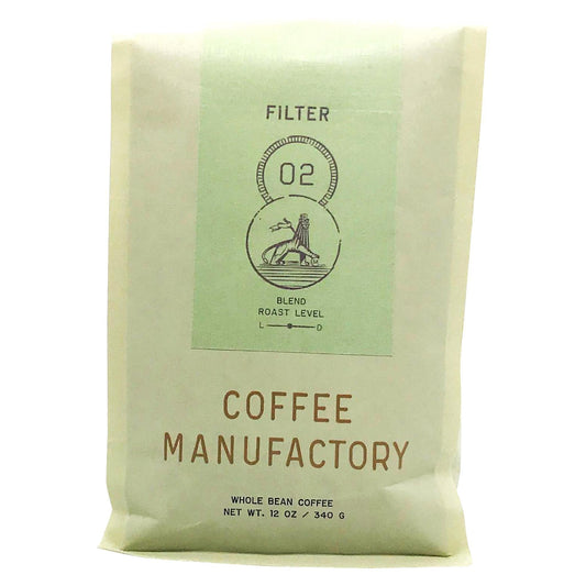 Coffee Manufactory - '02: Filter' Coffee Beans (12OZ)