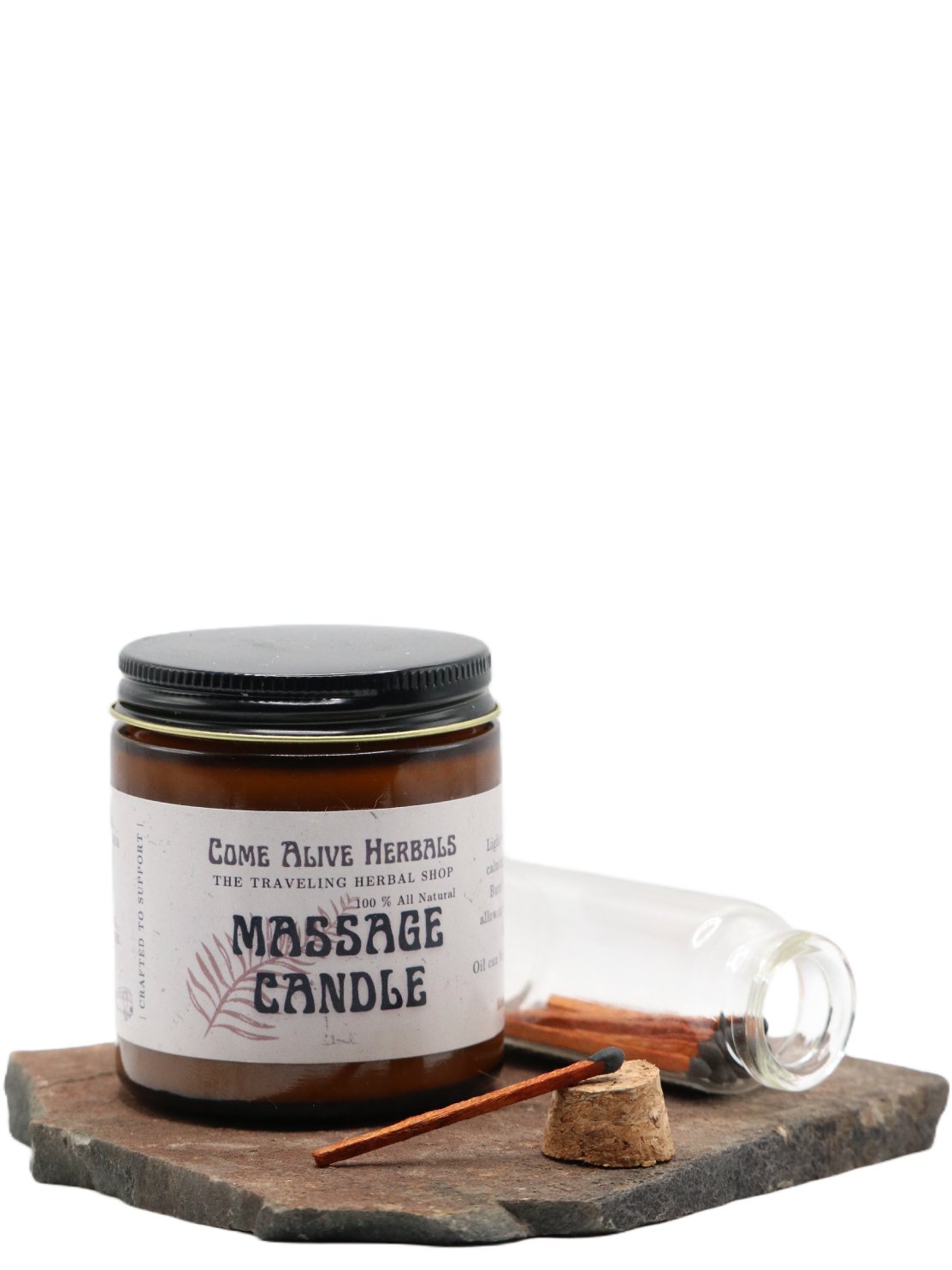 Come Alive Herbals Massage Candle