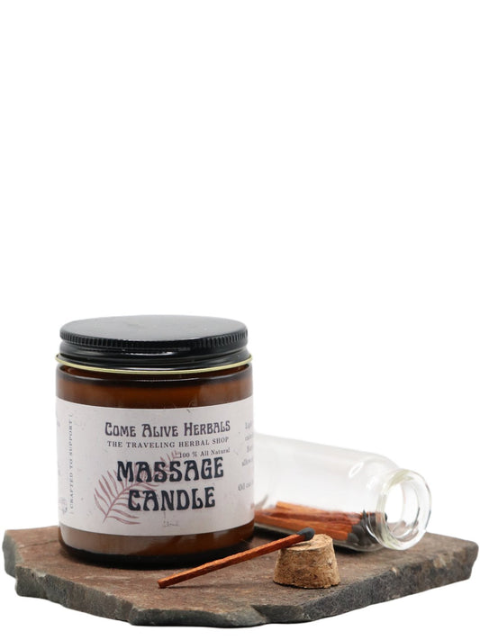 Come Alive Herbals Massage Candle