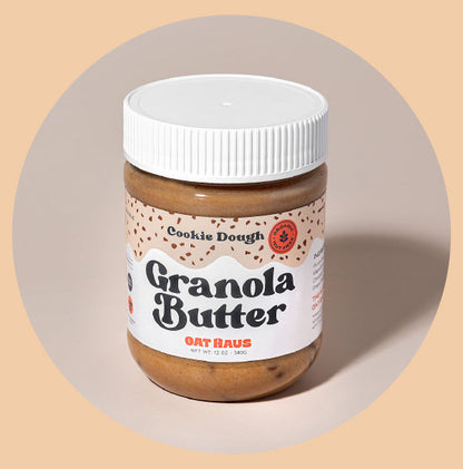 Cookie Dough (Chipless) Granola Butter by Oat Haus