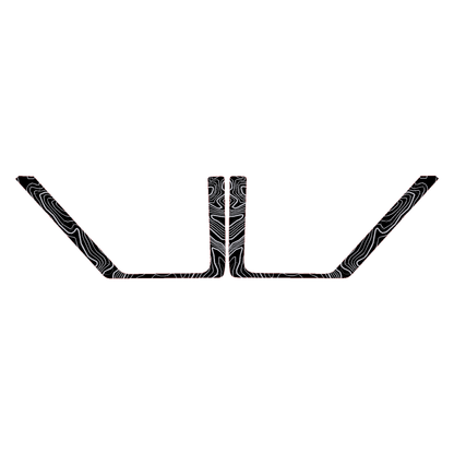 Topo Rear Door Net Trim Overlay Kit (Printed Series) - 2021+ Bronco